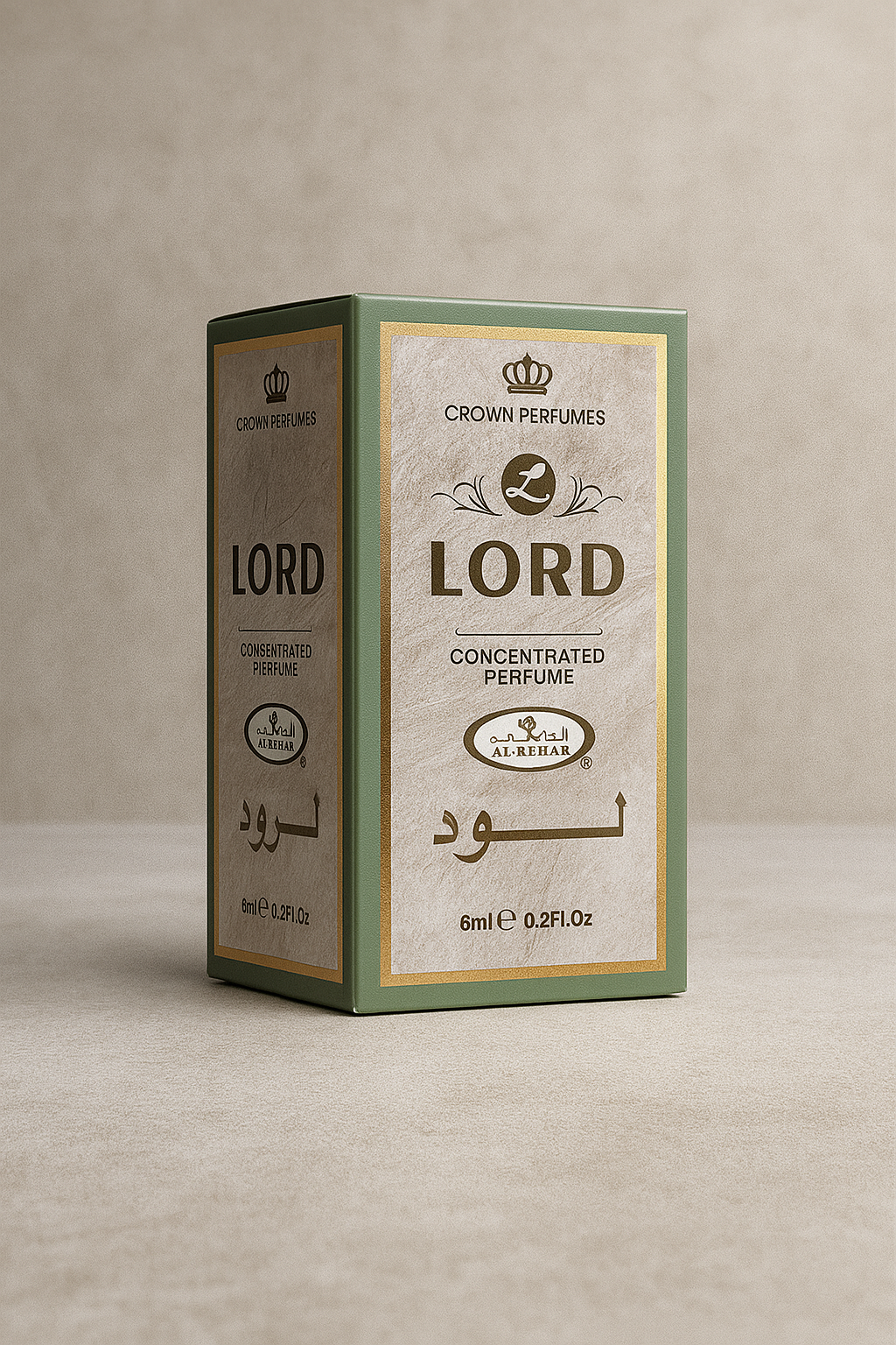LORD Concentrated Perfume Oil – Al-Rehab 6ml Roll-On | Long-Lasting Arabic Attar for Men