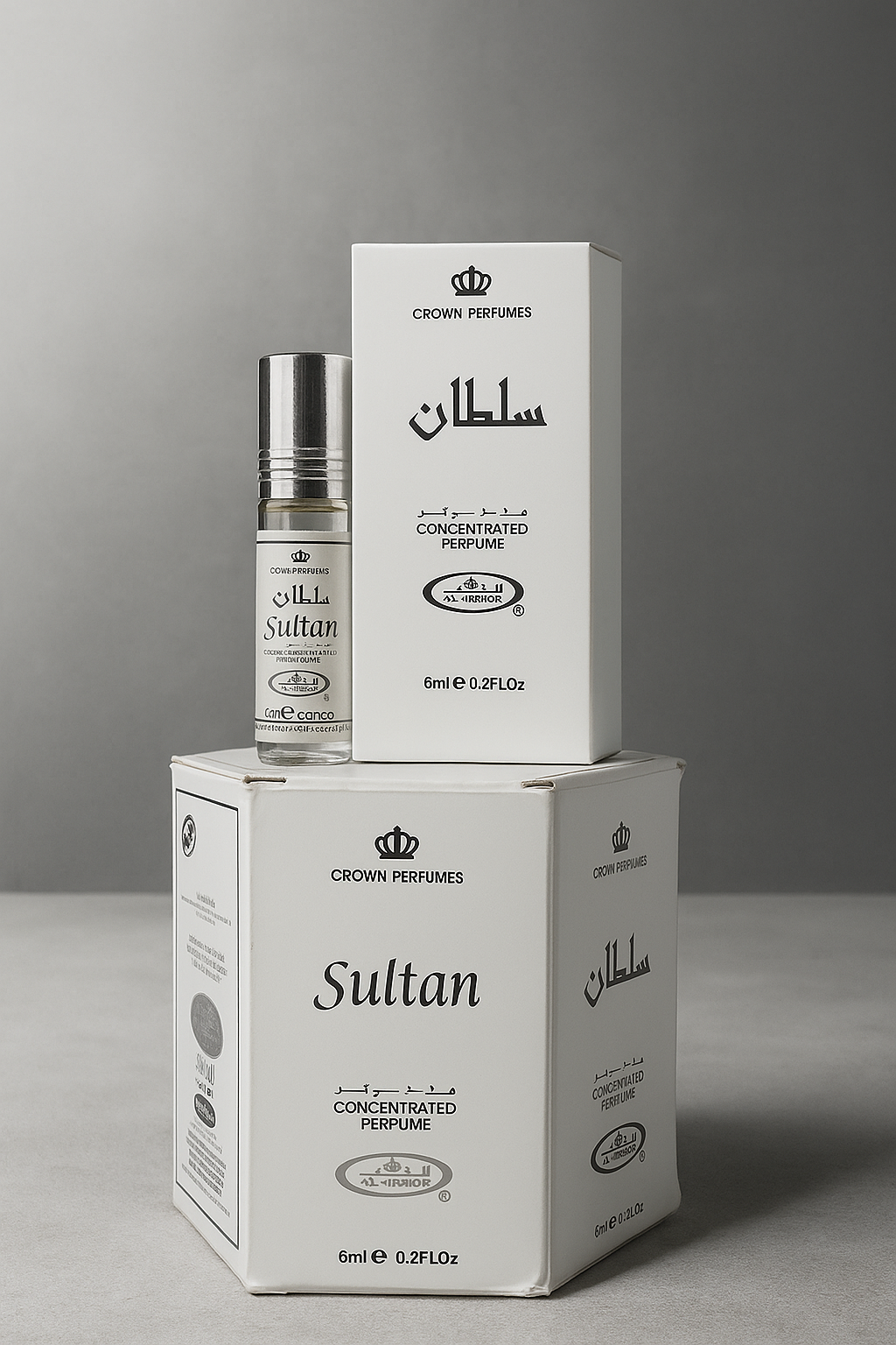 Sultan Concentrated Perfume – Crown Perfumes by Al-Rehab (6ml)