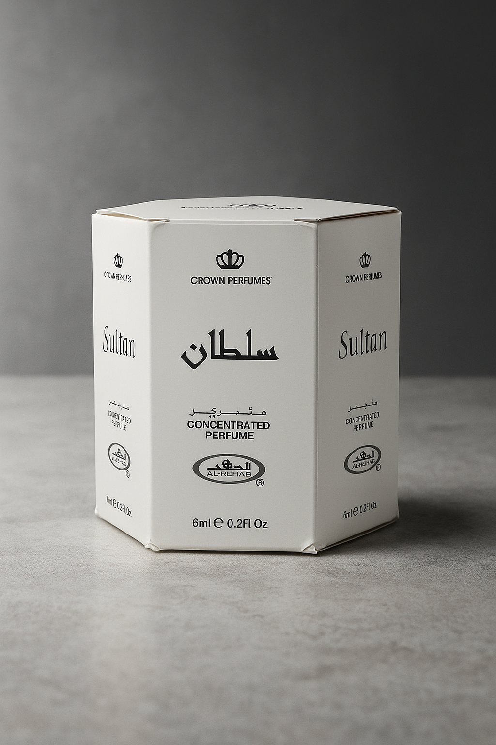 Sultan Concentrated Perfume – Crown Perfumes by Al-Rehab (6ml)
